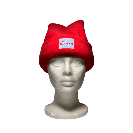 Red Logo Fleece Hat