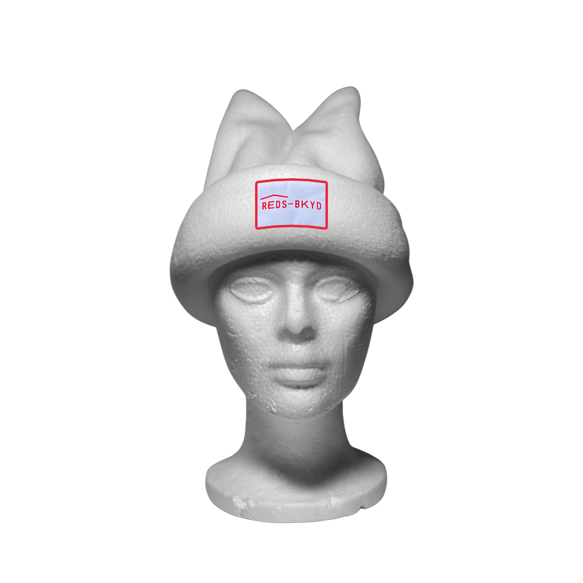 White Logo Fleece Hat