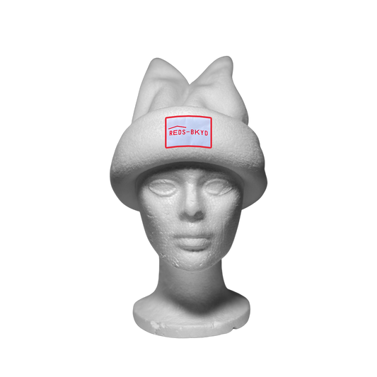 White Logo Fleece Hat